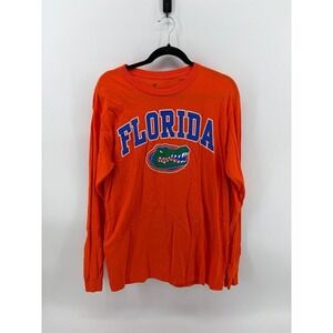 Fanatics Florida Gators, Orange Long Sleeve T-Shirt, Mens Size Medium, Pre-Own
